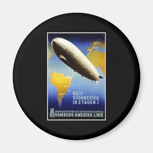 Hamburg America Linie HAPAG Magnet (Vorne)