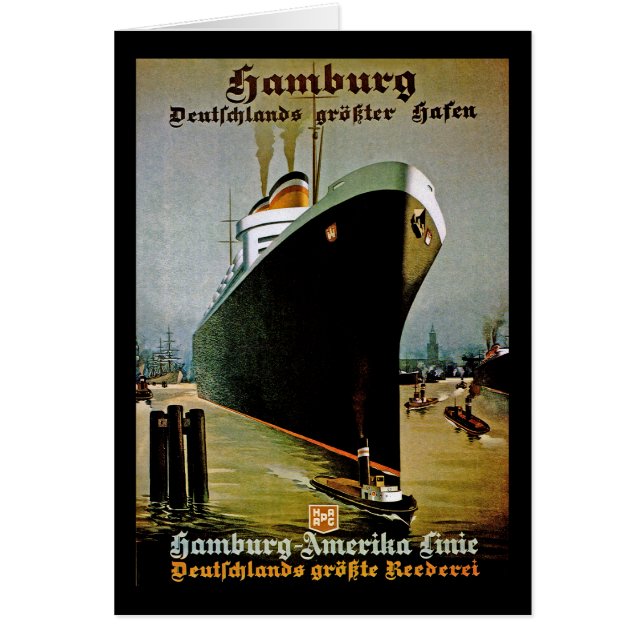 Hamburg-Amerika Linie (Vorne)