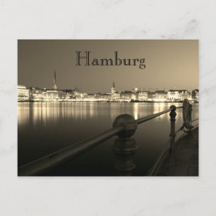 Hamburg Binnenalster Postkarte