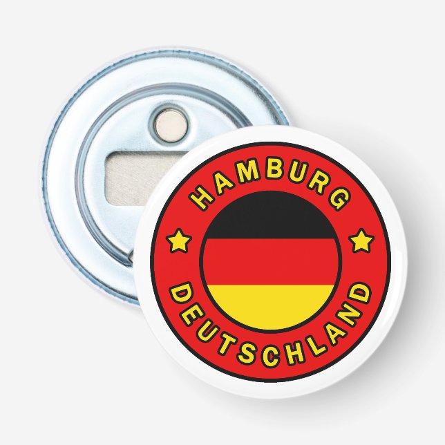 Hamburg Deutschland Flaschenöffner (Vorderseite)