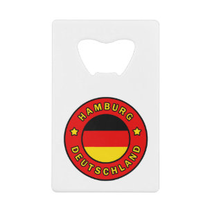 Hamburg Deutschland Geldbeutel Flaschenöffner
