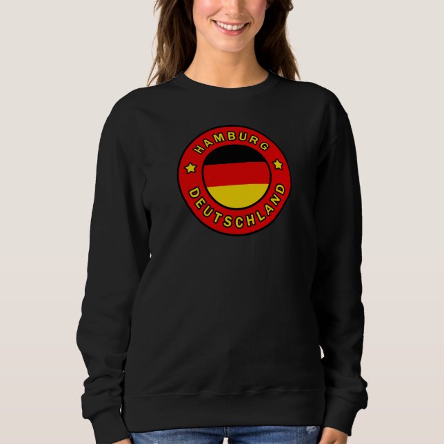 Hamburg Deutschland Sweatshirt (Vorderseite)