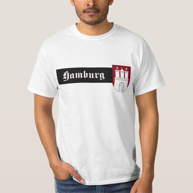 Hamburg, Deutschland T-Shirt (Vorderseite)