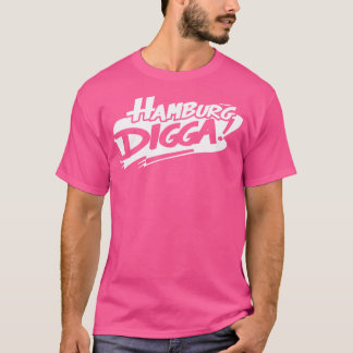 Hamburg Digga Graffiti Street Art Handstyle T-Shirt