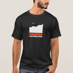 Hamburg Elbphilharmonie Minimalistisch Souvenir Ge T-Shirt