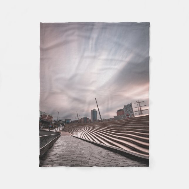 Hamburg Fleecedecke (Vorderseite)