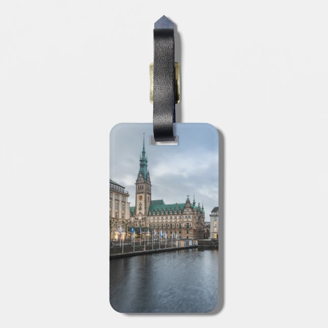 Hamburg Gepäckanhänger (Rückseite vertikal)