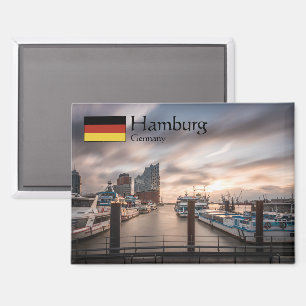 Hamburg Germany Souvenir Magnet