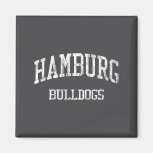 Hamburg High School Hs Hamburg Ny Vintage Srts Magnet