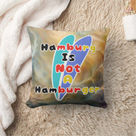 Hamburg Ist Kein Hamburger Kissen