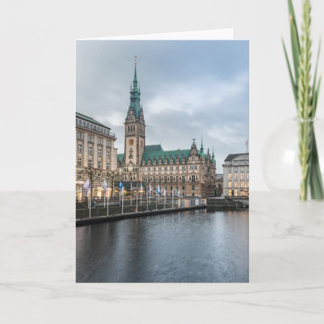 Hamburg Karte (Vorderseite)