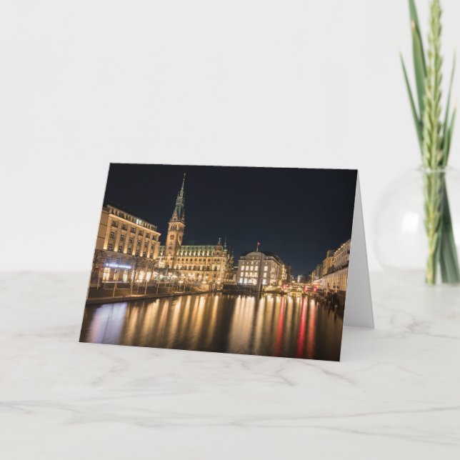 Hamburg Karte (Vorderseite)