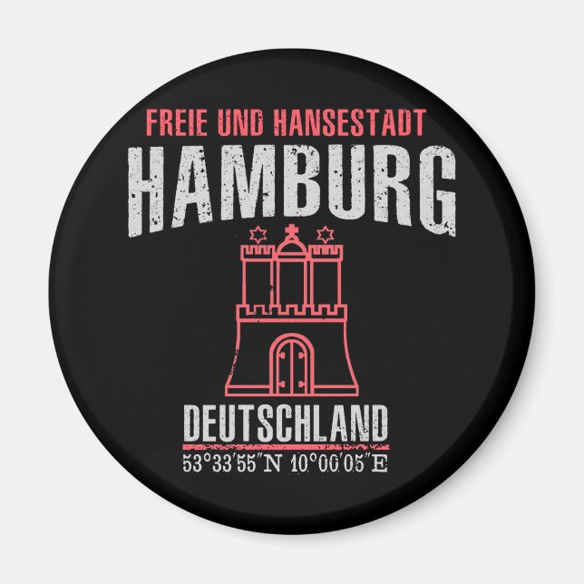 Hamburg Magnet (Vorne)