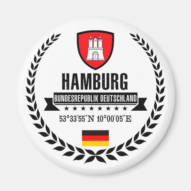 Hamburg Magnet (Vorne)