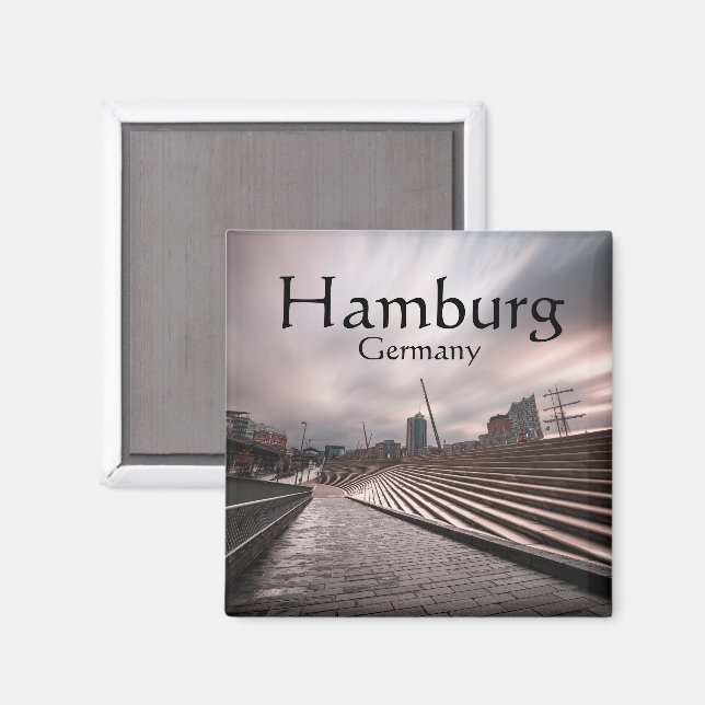 Hamburg Magnet (Vorderseite/Rückseite)