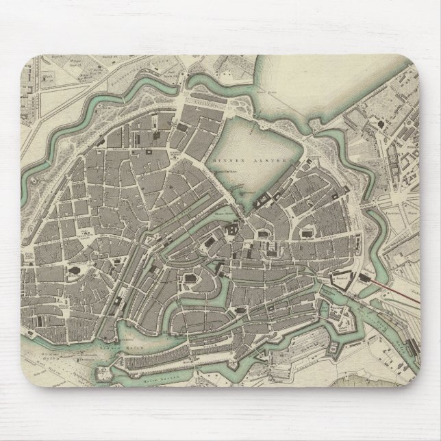 Hamburg Mousepad (Vorne)