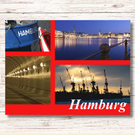 Hamburg Postkarte