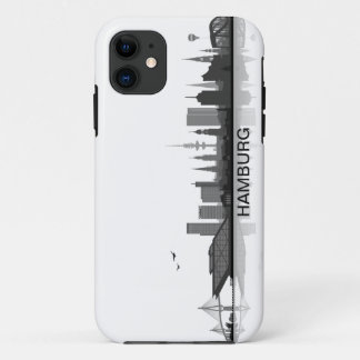 Hamburg skyline iPhone 5 sleeve/Case title_seo2