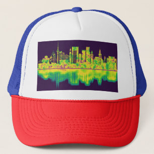 Hamburg Skyline Truckerkappe