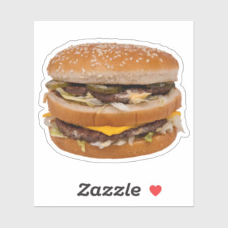 Hamburger Aufkleber
