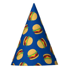 Hamburger Birthday Party Burger Party Hat Partyhütchen
