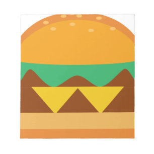 Hamburger Brot Notizblock