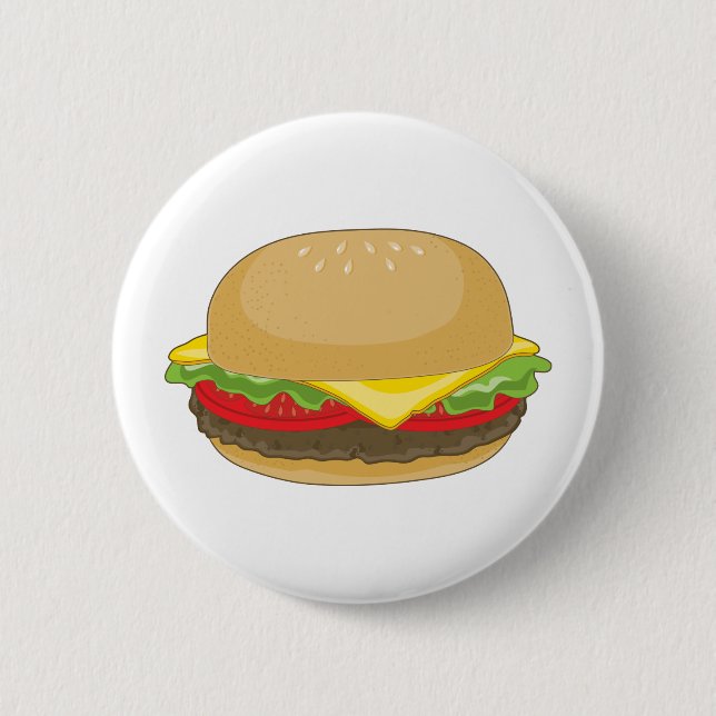 Hamburger Button (Vorderseite)