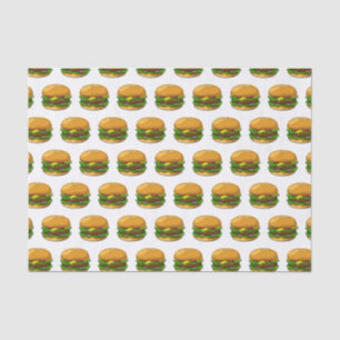 Hamburger Cartoon Seidenpapier