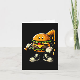 Hamburger Cheeseburger Sell Sports Player Karte
