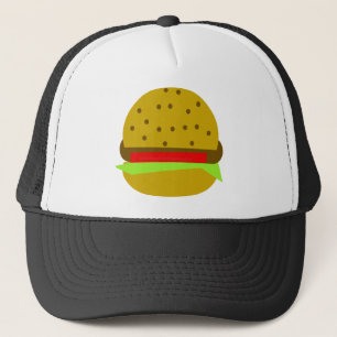 Hamburger Food Food Truckerkappe