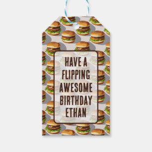 Hamburger Geschenkanhänger