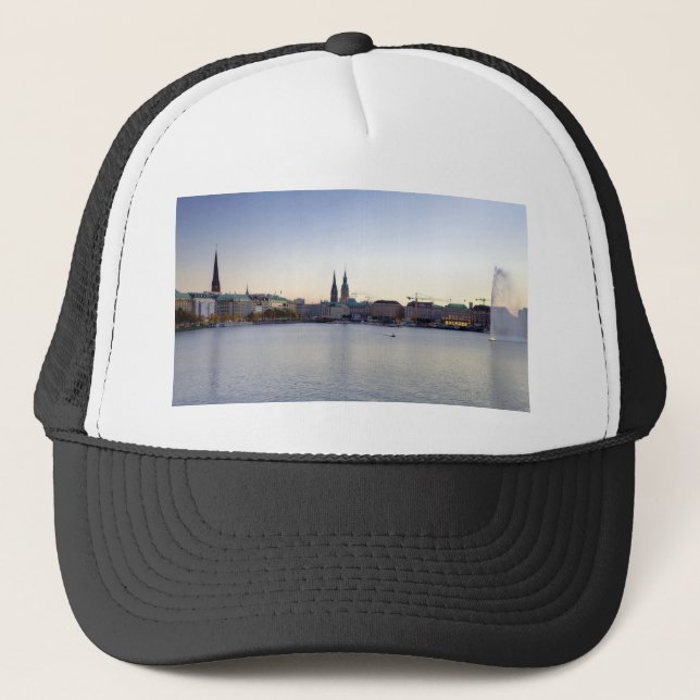Hamburger Hafen Hamburger Deutschland Truckerkappe (Vorderseite)