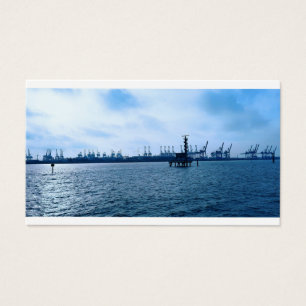 Hamburger Hafen mit vielen Kranen-Fotos