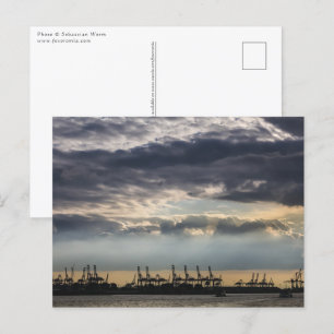 Hamburger Hafen Postkarte