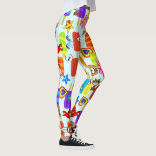 Hamburger Hearts Eiscreme Leggings