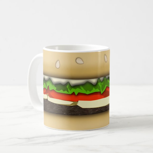 Hamburger Kaffeetasse (Vorderseite Links)