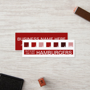 HAMBURGER Kundenbindung (mod squares) Treuekarte