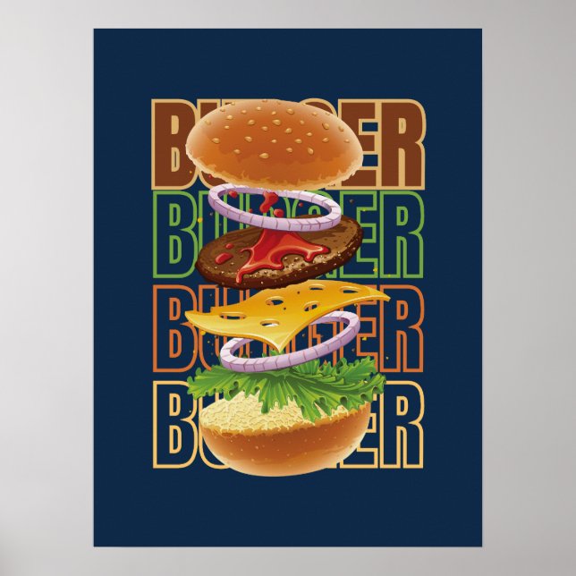 Hamburger Kunst Poster (Vorne)
