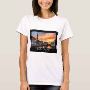 Hamburger Landschaftliche Küste T-Shirt