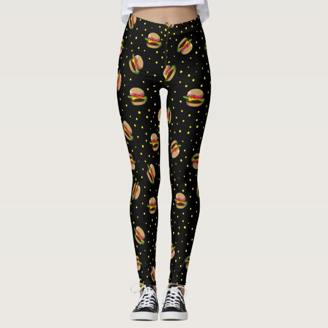 Hamburger Leggings (Vorderseite)