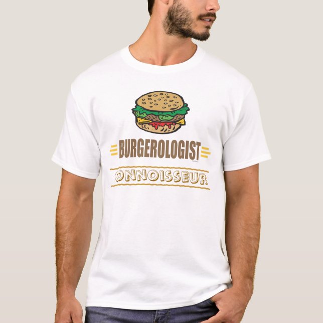 Hamburger Liebhaber T-Shirt (Vorderseite)