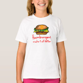Hamburger-Liebhaber T-Shirt