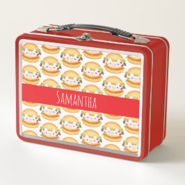 Hamburger Metall Brotdose