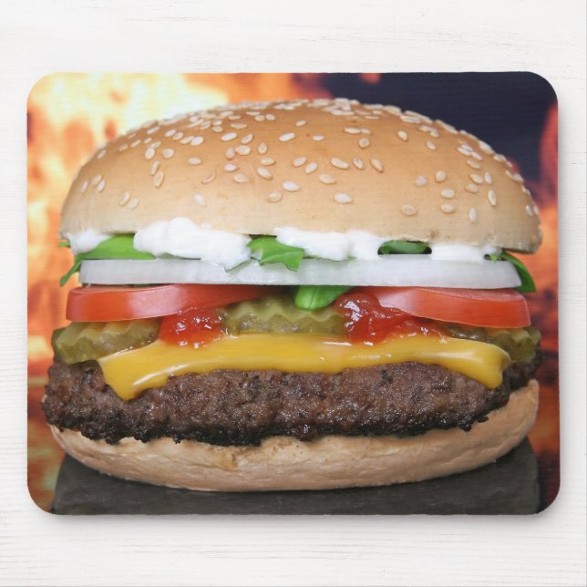 Hamburger Mousepad (Vorne)