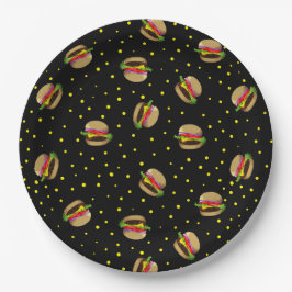 Hamburger Pappteller