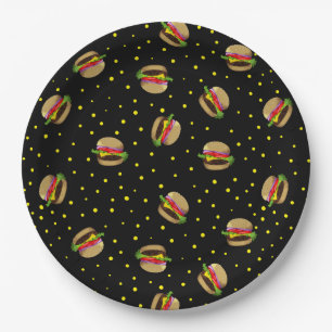 Hamburger Pappteller