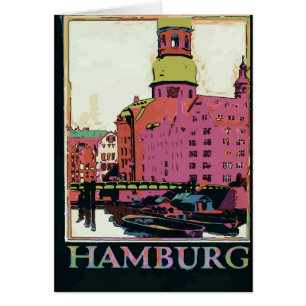 Hamburger Reiseplakat