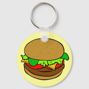 Hamburger Schlüsselanhänger