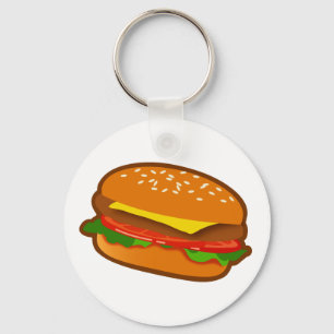 Hamburger Schlüsselanhänger
