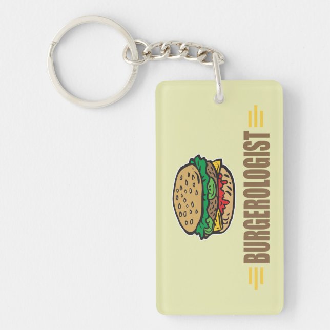 Hamburger Schlüsselanhänger (Vorderseite)